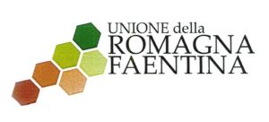 Lo stemma dell'Unione della Romagna faentina: sei esagoni a rappresentare i sei Comuni: 3 di pianura e 3 di collina