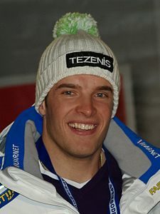 Il campione di sci Christof Innerhofer