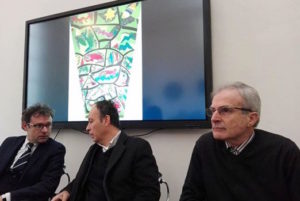 Da sinistra: Massimo Isola, Giorgio Erbacci ed Ennio Nonni. 