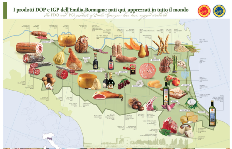 Fonte: Assessorato all’Agricoltura, regione Emilia-Romagna.