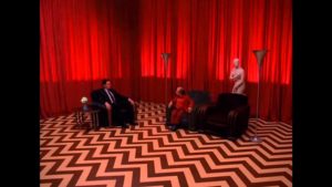 La celebre "stanza rossa" della serie Twin Peaks