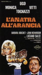 L'antra all'arancia - Locandina del film con Ugo Tognazzi e Monica Vitti