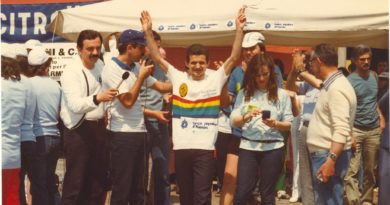 Vito Melito vincitore al Passatore 1981