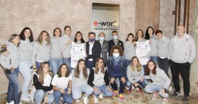 squadra femminile E-work Faenza